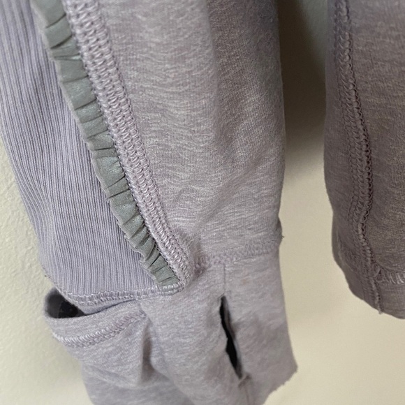 lululemon athletica Light Gray Long Sleeve Top - Picture 2 of 7